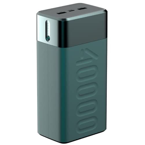 Ambrane 40000mah Power Bank (Stellar 40K, Green)