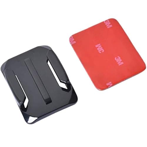 Action Pro 2 x 3M 2 Curve Adhesive Sticky Mount Compatible with GoPro Hero 13 12 11 10 9 8 7 6 5 4 3+ 3 SJCAM Yi 4K Eken Noise Play and Other Action Cameras 2