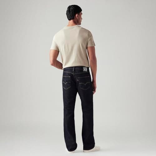 Levi's Men's 527 Dark Indigo Bootcut Fit Mid-Rise Jeans 2