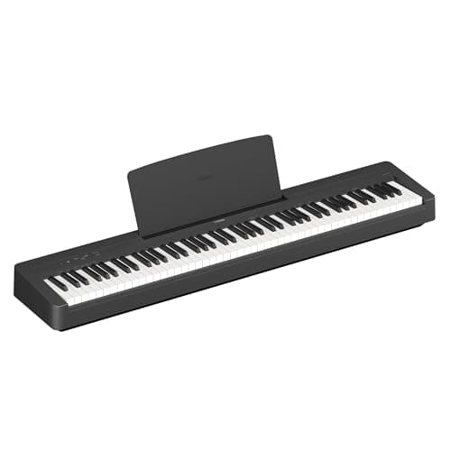 Yamaha P-145B Digital Piano – P-Series, 88 Keys, Black Finish, Weighted Keys, Compact Design, Expressive Sound, Ideal for Beginners & Intermediate Players