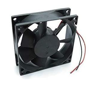 ERH India DC 12V Cooling Fan for PC Case,DC 12V DC Cooling Fan,3 Inches CPU Cooler Radiator Fan with Grill and 12v 2 Ampere Adaptor 5
