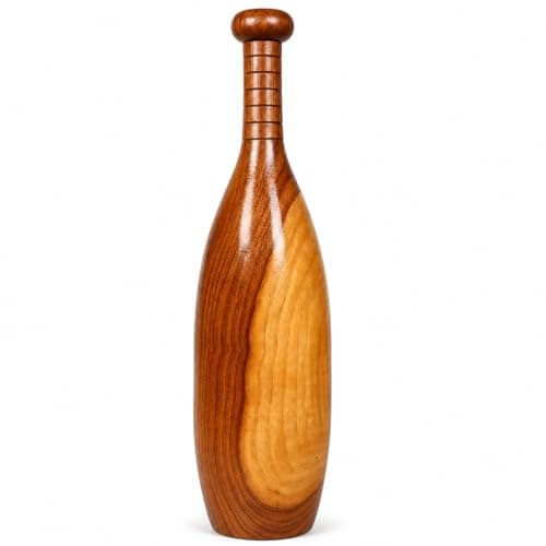 Zain Sports Wooden Mugdar Indian Club 2Kg – Traditional Strength Training Equipment | Clubbell for Shoulder Mobility, Gada Exercise, Functional Workout Tool for Home Gym, Akhada & Wrestling Training