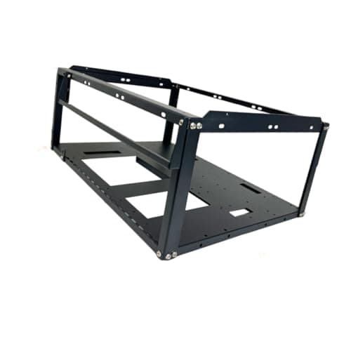 HEAVENGLOW DIY Gaming Computer Case Stackable Stand Accessories Utility|1x Open Chassis Rack|Computer Cases 4