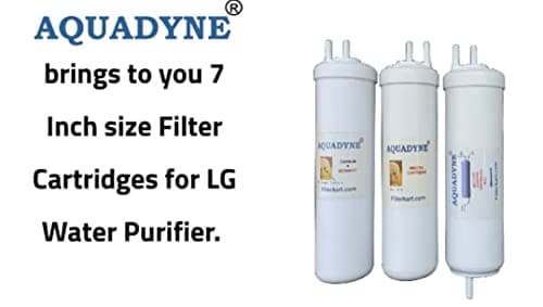 Aquadyne RO Filter Service Kit for LG Puricare Water Purifier WW130NP, WW140NP, WW150NP, WW140NPR, WW151NP, WW151NPR, WW152NP 2
