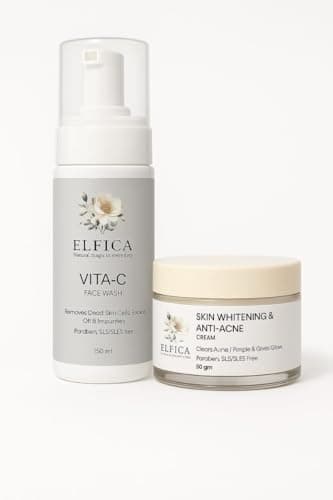 Daily Brightening Face Wash + Moisturizer Set for Deep Cleansing, Even Texture & Lasting Hydration | Suitable for All Skin Types |