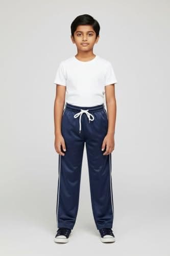NEOCARDIN (KV Summer Uniform Pants for Class 1 to 12 | Navy Blue School Lower | Comfortable & Durable School Uniform Pants (in, Alpha, S, Regular, 7-8 Y, Navy Blue)