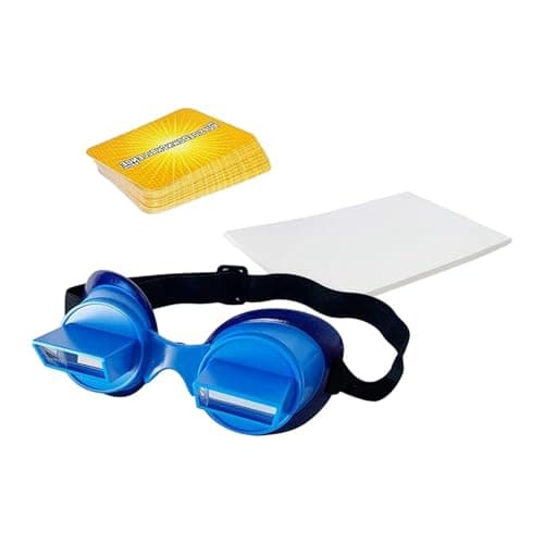 UJEAVETTE Upsidedownchallenge Game Upside Down Goggles for Parties Game Night Backyard 5