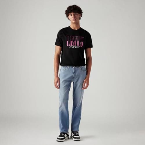Levi's Men's 541 Light Indigo Tapered Fit Mid-Rise Jeans 5