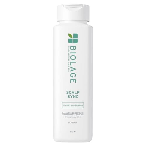 Biolage Scalp Sync Clarifying Shampoo for Soothed and Hydrated Scalp with Fermented Tea and Glycolic Acid for 72HR Soothed and Hydrated Scalp for Women and Men Vegan and Cruelty-Free​