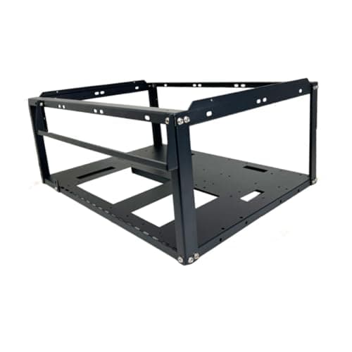 HEAVENGLOW DIY Gaming Computer Case Stackable Stand Accessories Utility|1x Open Chassis Rack|Computer Cases 3