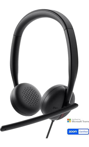 DELL Wired Over Ear Wired Headphones - WH3024 2