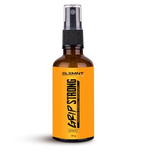 Elemnt GripStrong Spray for Sports Gloves | Hand Grip Spray for Cricketers | Cricket Grip Hand Spray | Prevents Sweaty Palms | Men & Women | Unscented | 50 ml