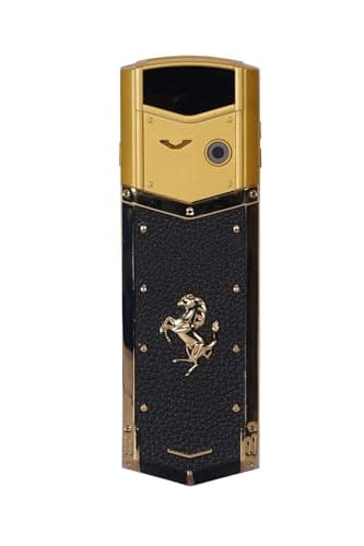 Snexian All-New Bold V1 Modern Premium Design Dual Sim |Keypad Mobile| with 1.8" Display |Attractive Design|Voice Changer|BT Dialer Call Recording|Long Lasting Battery|Camera|Feature Phone|Black+Gold 2