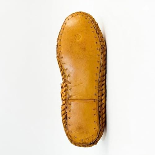 Kolhapuri Handcrafted Pure Leather men's sandals (UK Footwear Size System, Adult, Men, Numeric, Medium, 9) 4