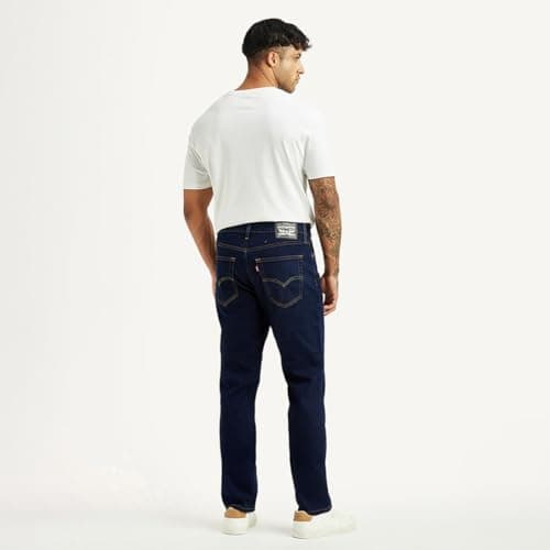 Levi's Men's 541 Dark Indigo Tapered Fit Mid-Rise Jeans 2