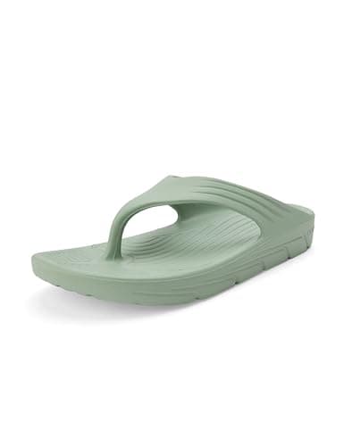Bata Floatz Women's FLOATZ THONG Light Green Slipper's - 5 UK (6717433)