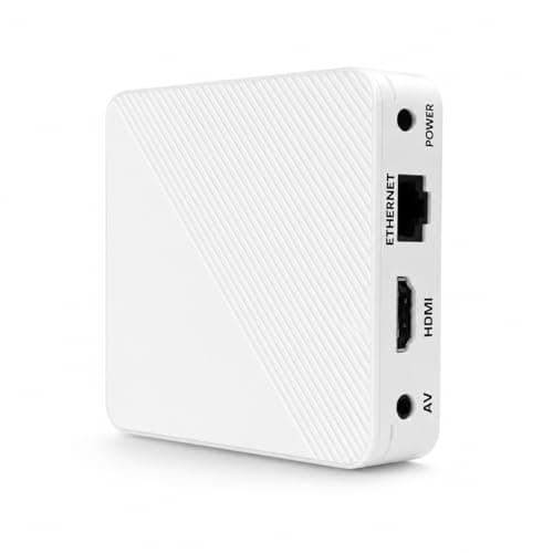 Android Box 4K Ultra HD | Android v10 / v13 | 2GB RAM, 16GB ROM | Dual Band Wi-Fi | Bluetooth Remote | HDMI Smart Streaming Box 4