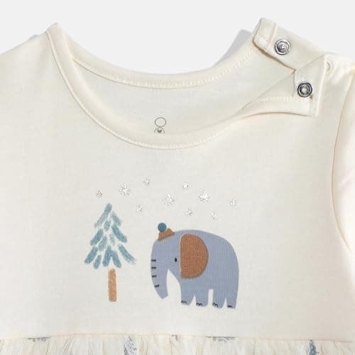 Mothercare Unisex Cozy Animals Printed Short Sleeve Rompers - Multi 3