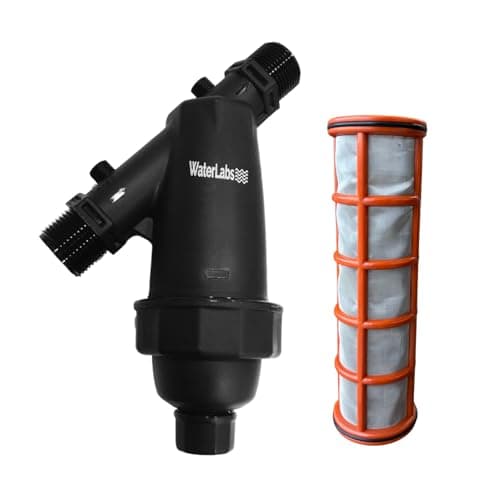 WaterLabs WL0920 Double Mesh Water Tank Filter | 37 Micron | SS 400 Grade Stainless Steel Mesh | UV Stabilized Material | 1 Year Warranty | Cleans Sand, Dirt & Sediments (3/4" Filter | 20MM)