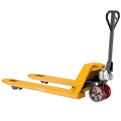 IND Hydraulic Hand Pallet Truck 3.5 Ton | 1200 mm Fork Length |550 mm Fork Width | 37 mm Pump | 75–200 mm Lift Height | Heavy Duty Material Handling Equipment with Nylon Wheel 685