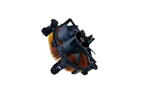 PC CARE SOLUTIONS CPU Cooling Fan with Copper Heatsink Compatible FOR LGA1150 LGA1151 LGA1155 LGA1156 Socket Celeron/Pentium/i3/i5/i7 Processors Fan E97379-003 CNDP751K50 DTC-DAB16 DC12V 0.60A 4-PIN 2