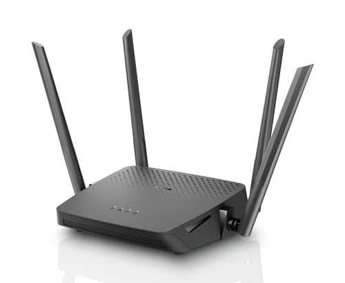 D-Link DIR-825 |High Speed 1200Mbps Dual Band Wi-Fi Router| Gigabit Ethernet Ports | High-Gain Antennas | Easy Setup |MTCTE Certified 3