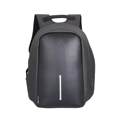 amazon basics Laptop Bag/Office/College Backpack For 15.6 Inch Laptop, Anti-Theft Design, Usb Charging Port (18 L)