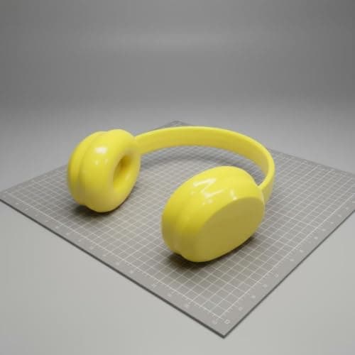Ojiva® Cute Design 17cm Cotton Doll Accessory Miniature Doll Headphones Ideal Gift PVC Toy Headset Lightweight for Children, Dollhouse Play, Red, S|Dolls & Bears 3