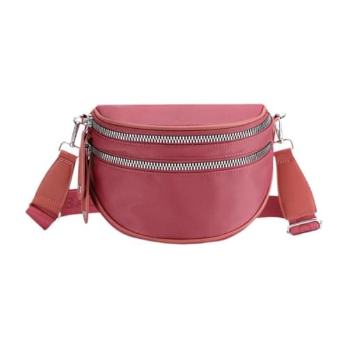 ATORSE Women Shoulder Bag Travel Purse Handbag For Vacation Traveling Party Pink
