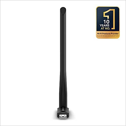 TP-Link 600 Mbps WiFi Wireless Network USB Adapter for Desktop Pc with 2.4Ghz/5Ghz High Gain Dual Ba 3