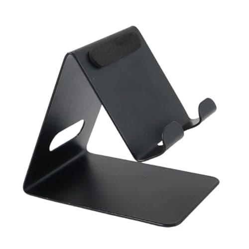 Wytronis Metal Universal Mobile & Tablet Stand Holder (1 Pc) | Adjustable Foldable Desktop Phone Stand for Smartphone, iPhone, Android, iPad | Heavy Duty Anti-Slip Table Stand