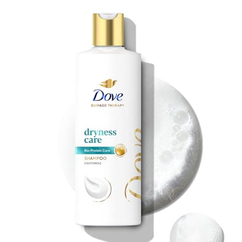 Dove Dryness Care Shampoo 340 ml|| With Pro-Moisture Complex for Dry Hair & Scalp|| Gives Soft|| Smooth|| Damage Free Hair - Daily Shampoo for Men & Women 2