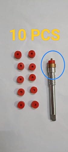 Smart India Steam Coffee Machine valve (toti) Red Silicone Washer (5 PCS) 3