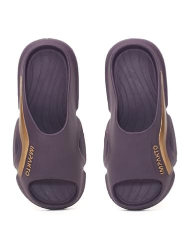 Impakto Men EVA Flip Flops | Lightweight, Soft & Comfortable Slippers | Wide Toe Box, Airflow Ventilated Design, Anti-Skid & Water-Resistant, Indoor & Outdoor Chappal | Everyday Essentials 5
