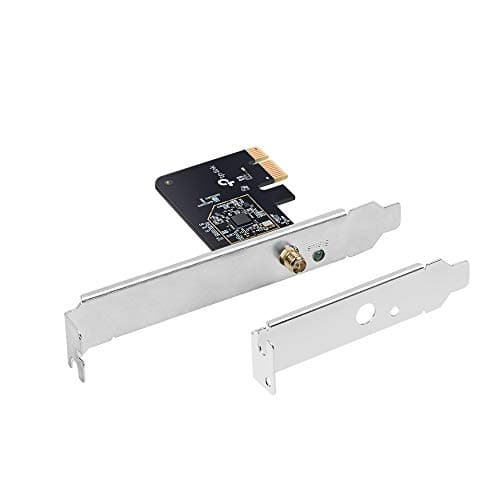 TP-Link PCIe WiFi Card AC600 for Desktop PC, Dual Band Wireless Internal Network PCI Express Adapter (Archer T2E) High-Gain Antenna, MU-MIMO, WPA3, Low Profile, Supports Windows 10/11 2