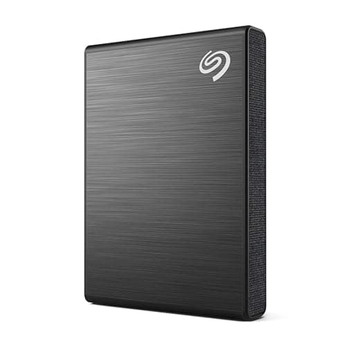 Seagate One Touch 2 TB External SSD up to 1030 Mb/s, for Windows and Mac, with Android App, 3 yr Data Recovery Services, Portable Solid State Drive Black (STKG2000400) 2
