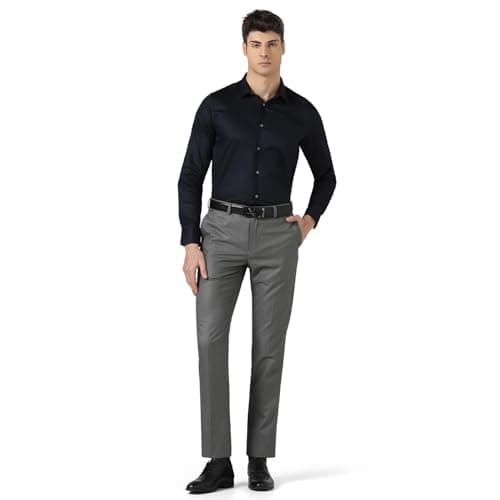 Blackberrys Men India Slim Fit Formal Shirt Navy 3