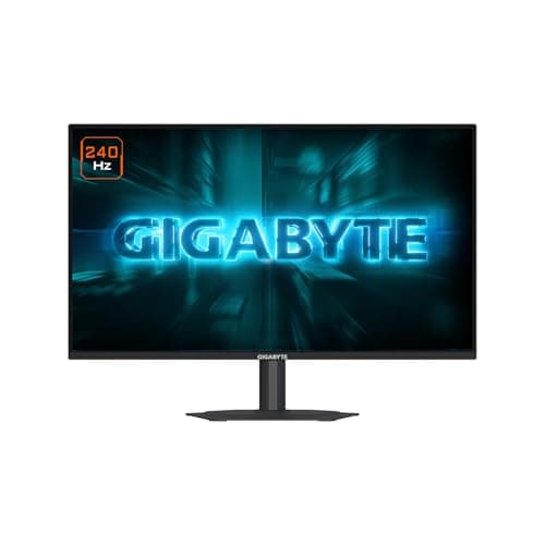 GIGABYTE G25F2A 24.5-Inch FHD IPS Gaming Monitor, 240Hz, 1ms, AMD FreeSync Premium, HDR Ready, Ergonomic Stand, Eye-Safe Gaming Display