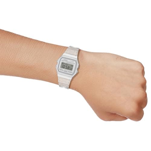 Casio Youth F-91WS-7DF Digital Clear Watch Unisex (D359) 4