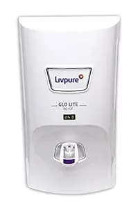 Livpure Glo Lite RO+UF+Carbon Filter- 7 L Storage, Water Purifier for Home, Suitable for Borewell, Tanker, Municipal Water (White)