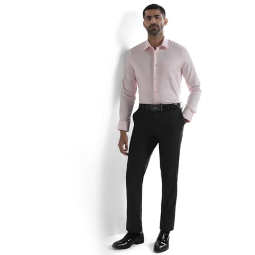 Blackberrys Men India Slim Fit Formal Shirt Pink 6