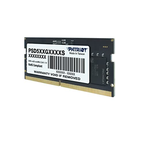 Patriot Memory Signature Line DDR5 16GB (1 x 16GB) 5600MHz SODIMM Single PSD516G560081S 4