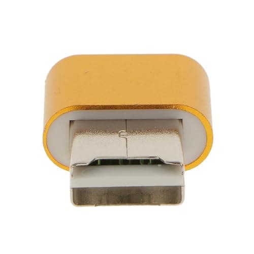 HEAVENGLOW High Speed Mini USB 2.0 Micro SD TF T-Flash Memory Card Reader Adapter Gold|Computers/Tablets & Networking | Laptop & Desktop Accessories | Memory Card Readers & Adapters 2