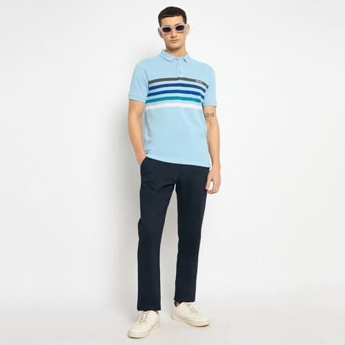 Duke Urban Men Cotton Chinos Trousers (SDT4595_Navy_38) 2