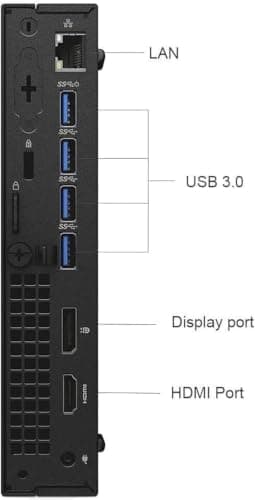 Tiny Desktop PC | Core i3 6th Gen | 8 GB RAM | 256GB SSD | Windows 11 Pro | MS Office | Adapter | Tested & Ready | WiFi Dongle |6 Months Seller Warranty (256, GB, 8, GB) 5