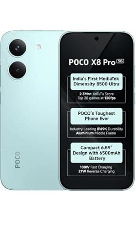 POCO X8 Pro 5g Green, (8GB,256GB)