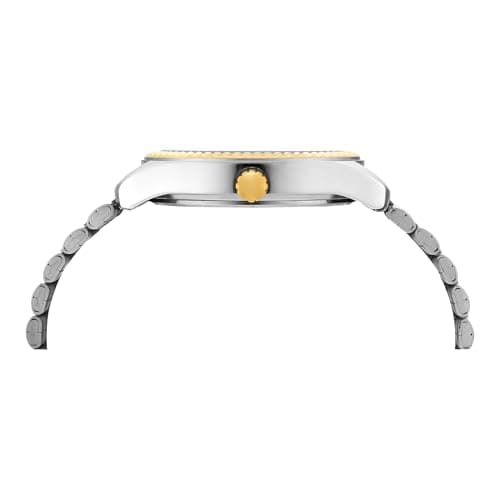 TIMEX Analog Watch for Man with Silver-Tone Round Dial & Silver Stainless Steel Bracelet Band Water Resistant Men's Wrist Watches - TWEG25200 3