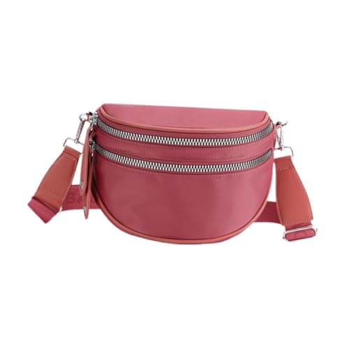 ATORSE Women Shoulder Bag Travel Purse Handbag For Vacation Traveling Party Pink 2