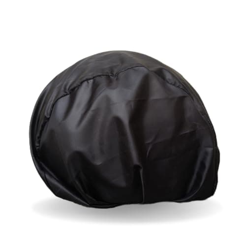 MUTMAIN Helmet Cover / Bag Keeps Your Helmet Safe from Dust, Rain and Scratches, Fits for All Helmets Motorcycl Helmet Cover (HC-Black)