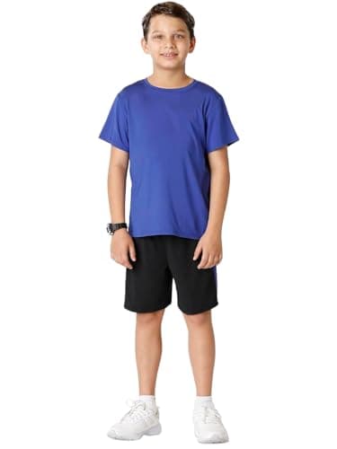 Aqua Holic Kids Sports Strechable Dri-fit Jersey/Tshirts and Shorts- For All Sports 28